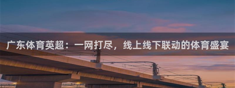 广东体育英超：一网打尽，线上线下联动的体育盛宴
