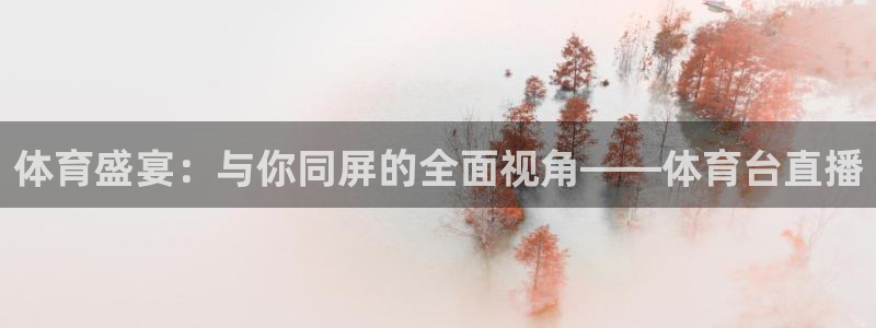 体育盛宴：与你同屏的全面视角——体育台直播